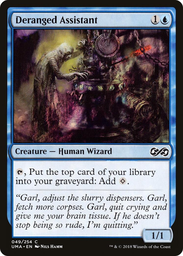 Deranged Assistant (49) [UMA] - MTG Single