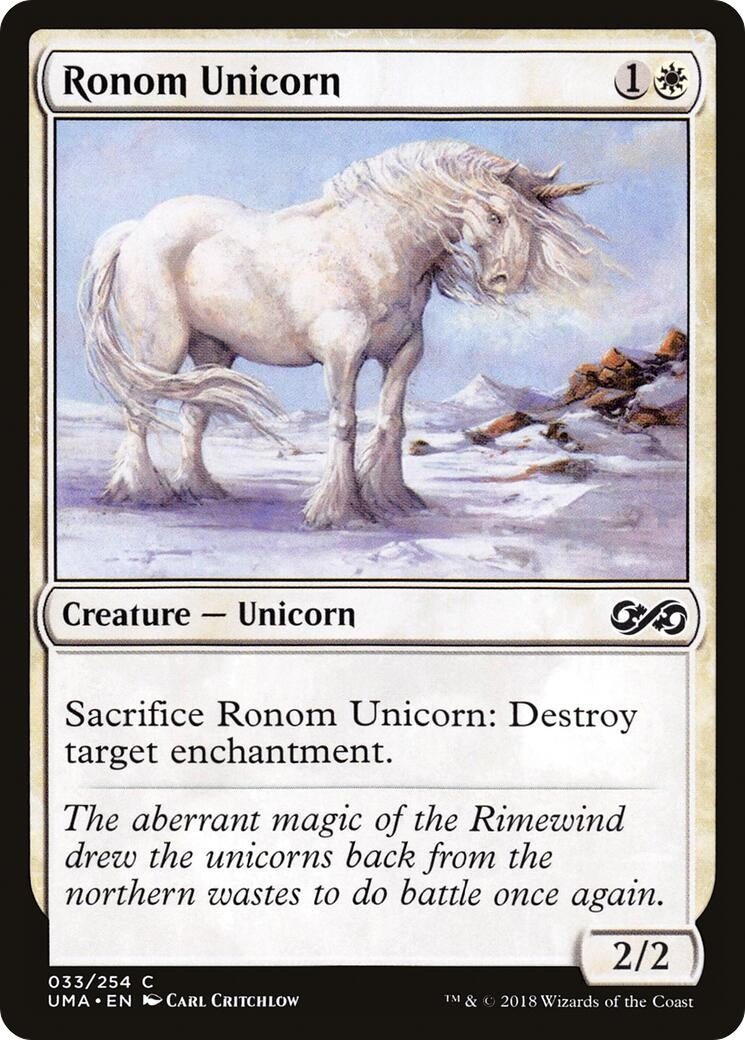 Ronom Unicorn (33) [UMA] - MTG Single