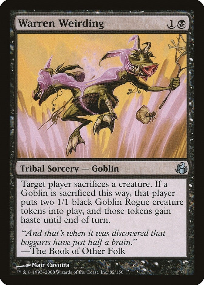 Warren Weirding (82) [MOR] - MTG Single