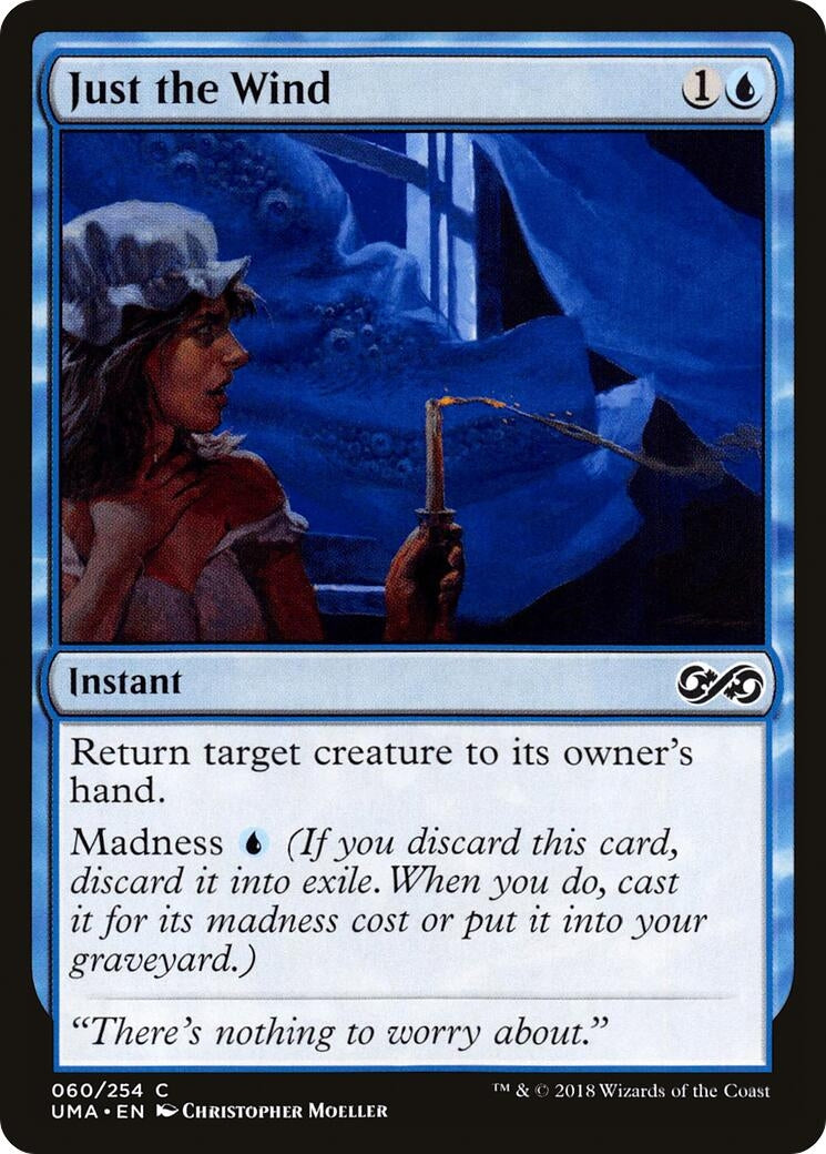 Just the Wind (60) [UMA] - MTG Single