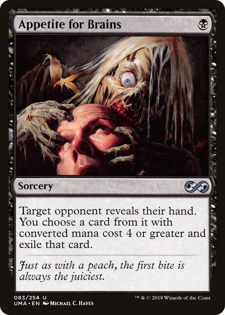 Appetite for Brains (83) [UMA] - MTG Single