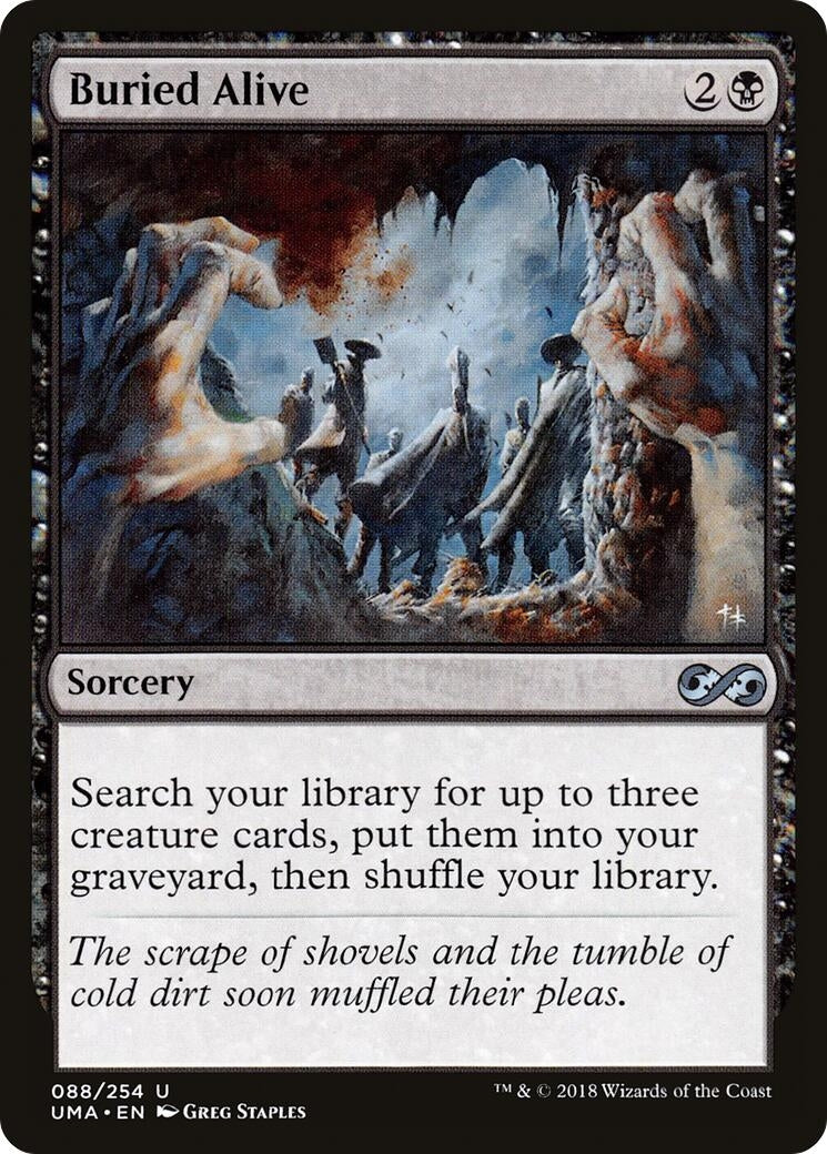 Buried Alive (88) [UMA] - MTG Single