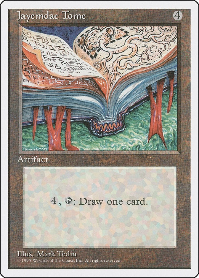 Jayemdae Tome [4ED] - MTG Single