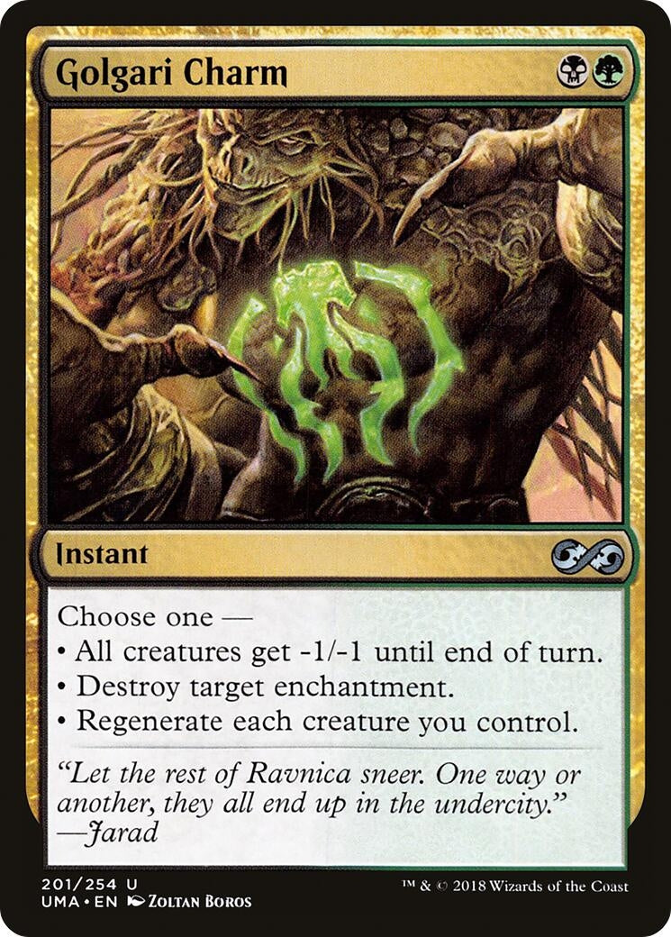 Golgari Charm (201) [UMA] - MTG Single