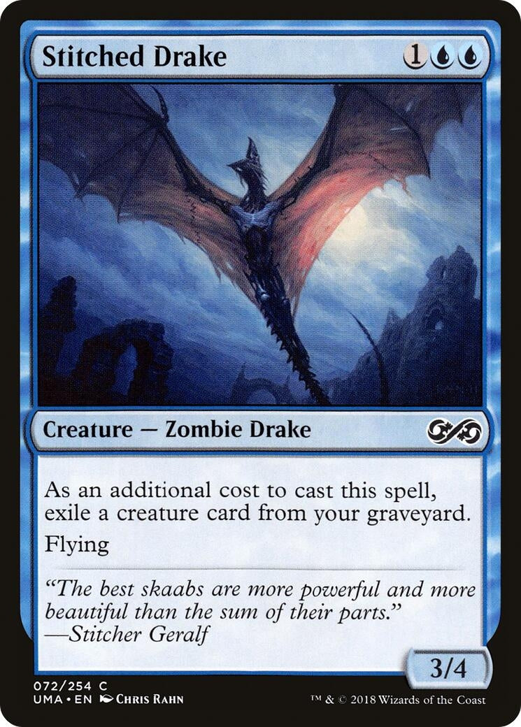 Stitched Drake (72) [UMA] - MTG Single