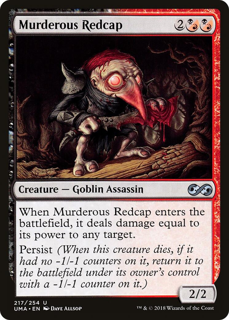 Murderous Redcap (217) [UMA] - MTG Single