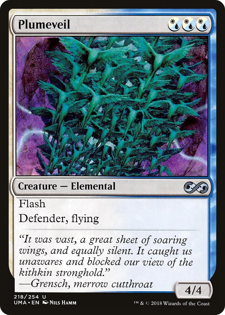 Plumeveil (218) [UMA] - MTG Single