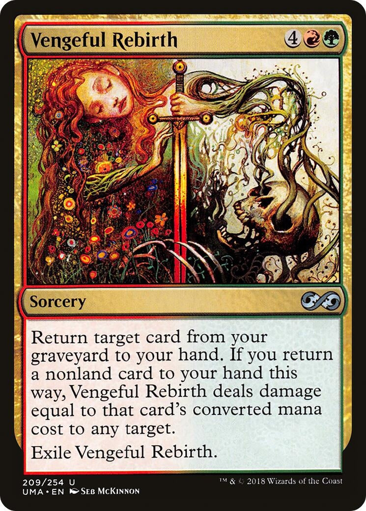 Vengeful Rebirth (209) [UMA] - MTG Single