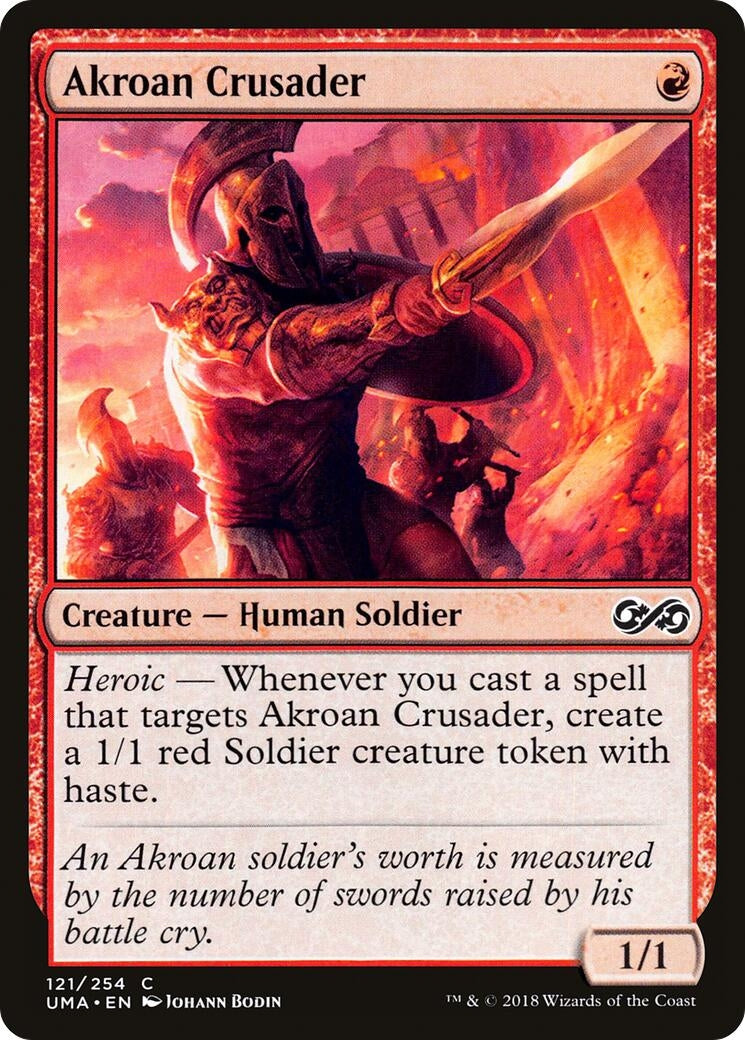 Akroan Crusader (121) [UMA] - MTG Single