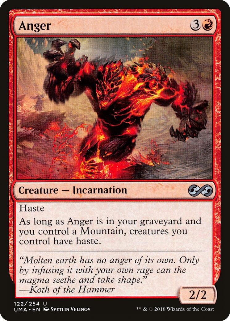 Anger (122) [UMA] - MTG Single