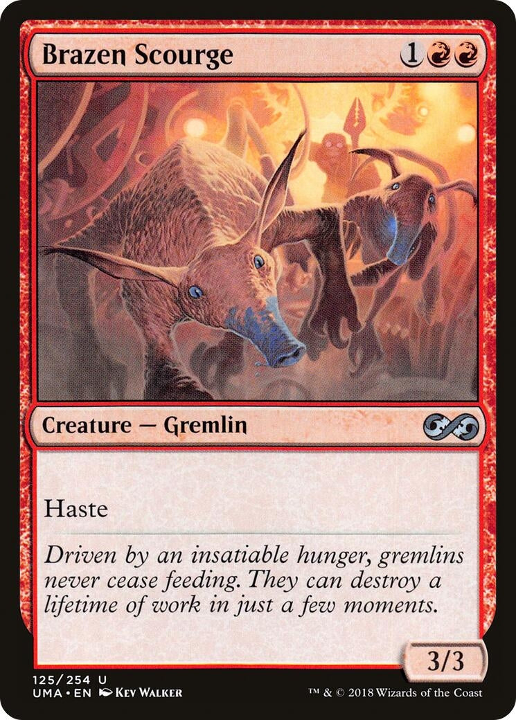 Brazen Scourge (125) [UMA] - MTG Single