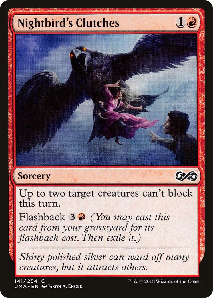 Nightbird’s Clutches (141) [UMA] - MTG Single