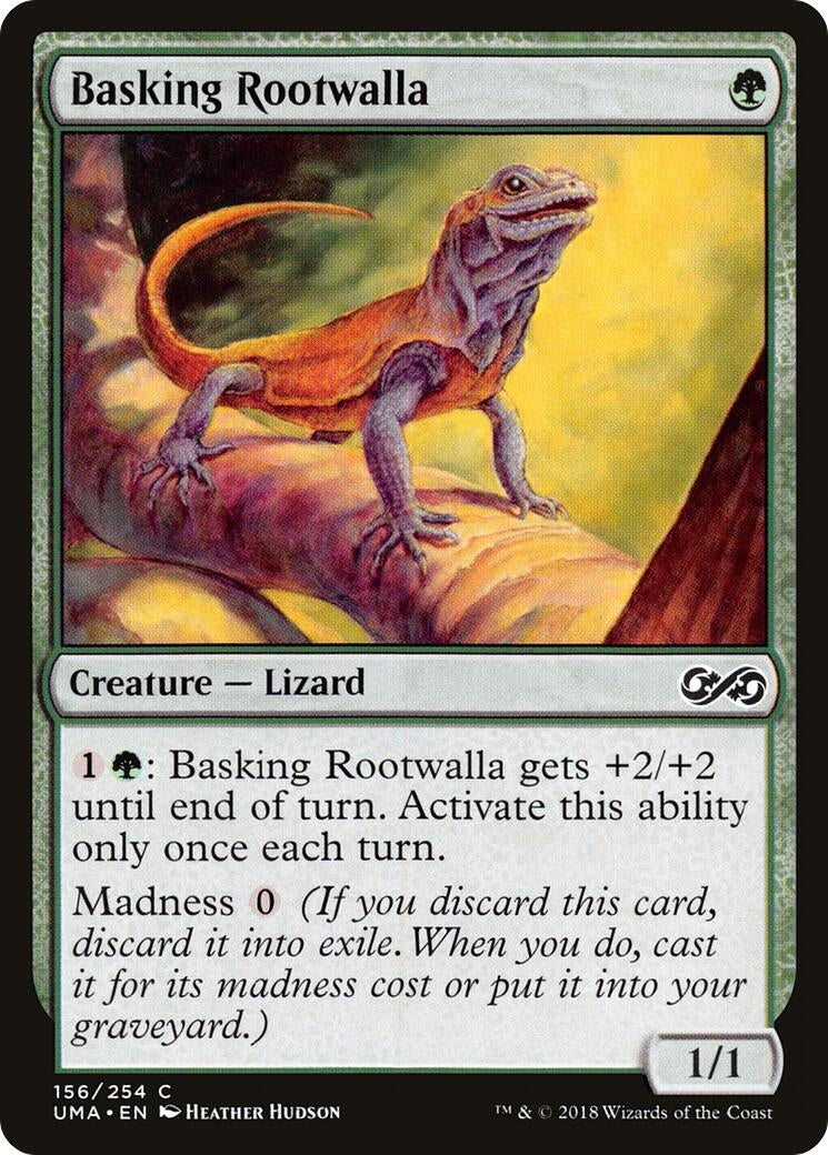 Basking Rootwalla (156) [UMA] - MTG Single