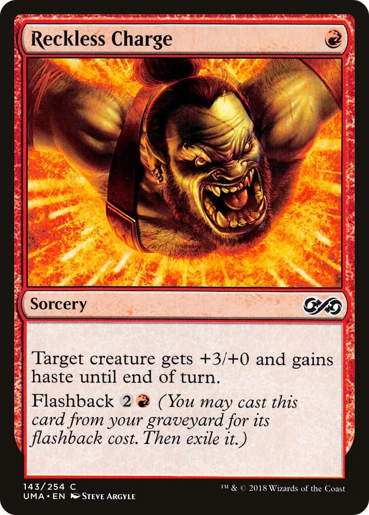 Reckless Charge (143) [UMA] - MTG Single