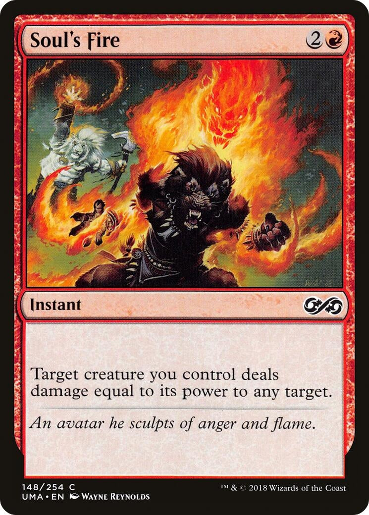 Soul’s Fire (148) [UMA] - MTG Single