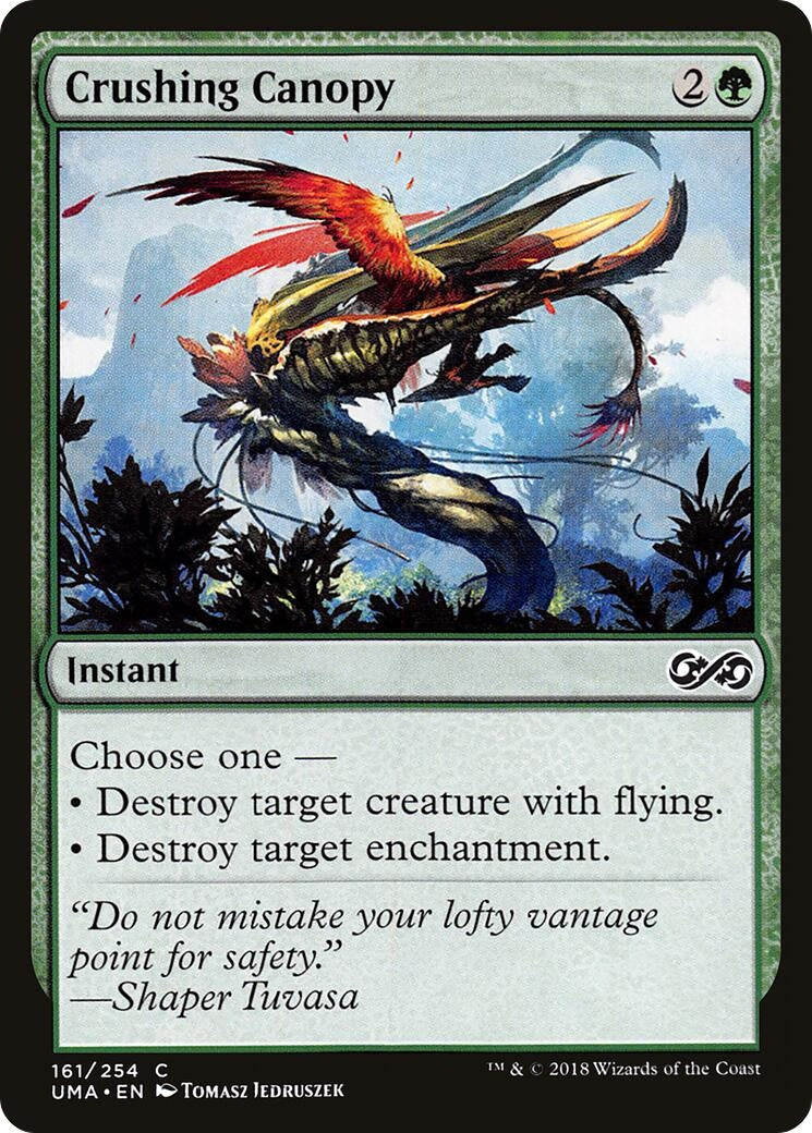 Crushing Canopy (161) [UMA] - MTG Single