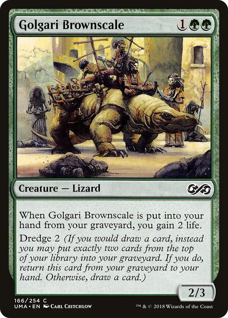 Golgari Brownscale (166) [UMA] - MTG Single