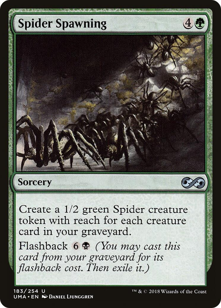 Spider Spawning (183) [UMA] - MTG Single
