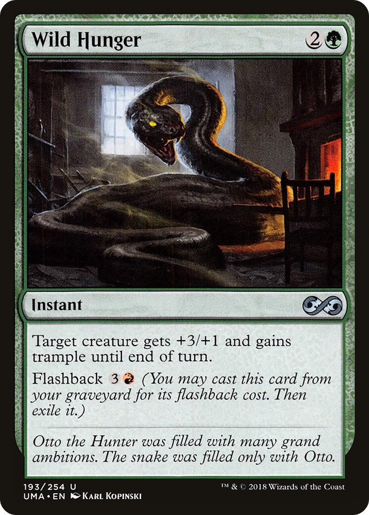 Wild Hunger (193) [UMA] - MTG Single