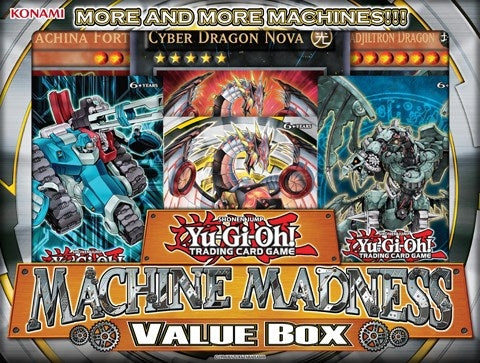 Machine Madness Value Box (VBX) - YuGiOh Sealed