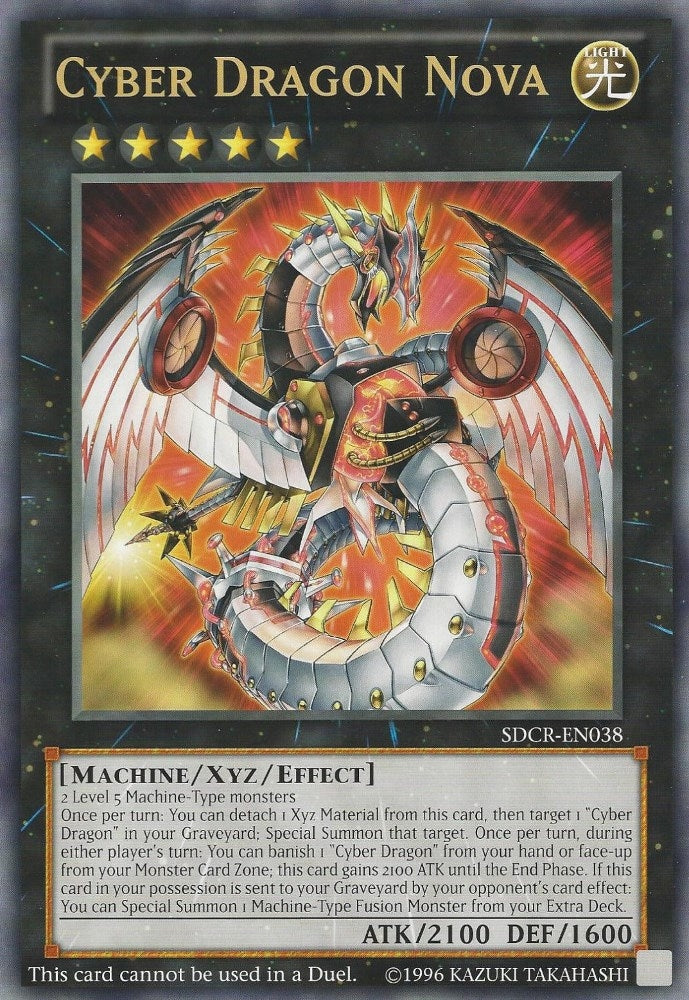 Cyber Dragon Nova (Oversized) (Machine Madness) (38) (VBX) - YuGiOh Single