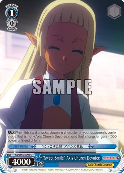 ’Sweet Smile’ Axis Church Devotee (55092) [KS/W55] - Weiss Schwarz Single