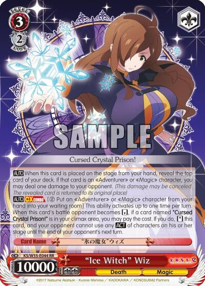 ’Ice Witch’ Wiz (55044) [KS/W55] - Weiss Schwarz Single