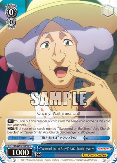 ’Swarmed on the Street’ Axis Church Devotee (A) (55089) [KS/W55] - Weiss Schwarz Single