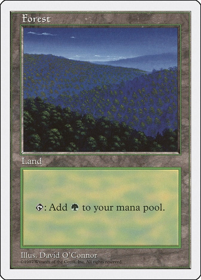 Forest (447) (447) [5ED] - MTG Single