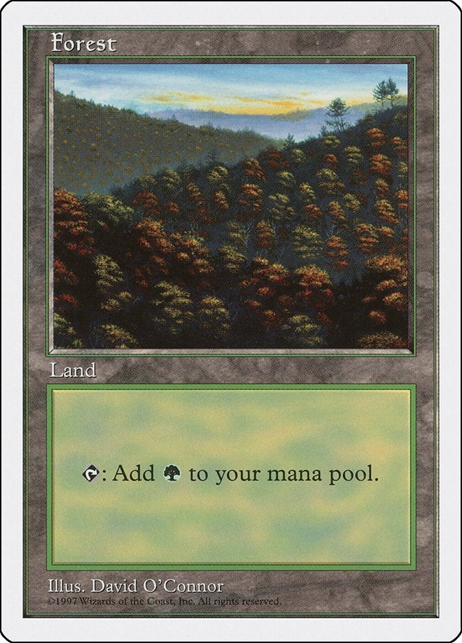 Forest (448) (448) [5ED] - MTG Single