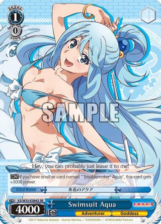 Swimsuit Aqua (SR) (55084) [KS/W55] - Weiss Schwarz Single