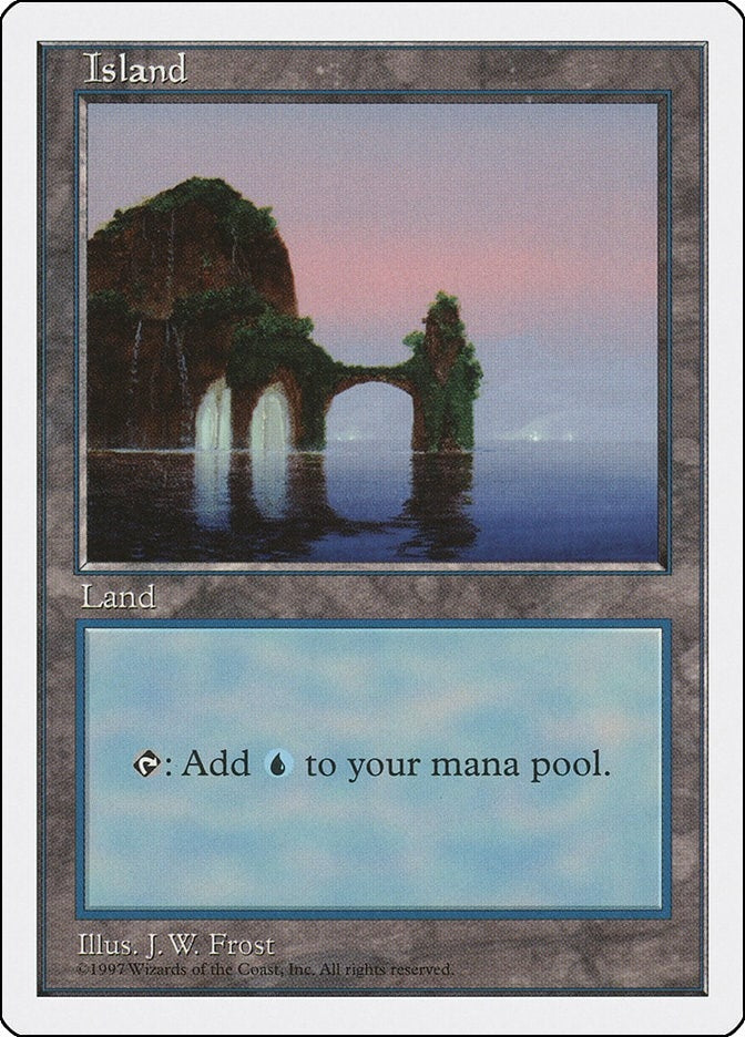Island (434) (434) [5ED] - MTG Single