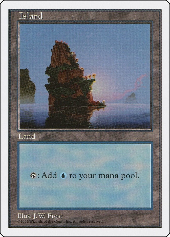 Island (435) (435) [5ED] - MTG Single