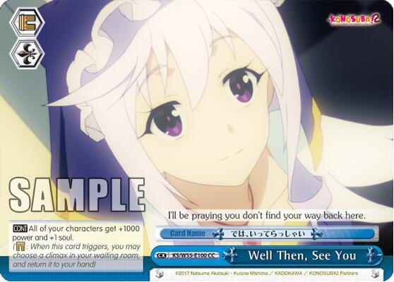 Well Then See You (55100) [KS/W55] - Weiss Schwarz Single