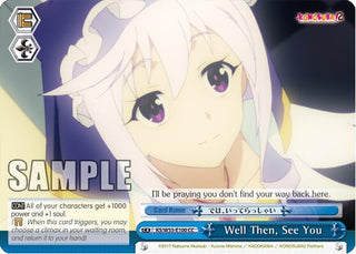 Well Then See You (55100) [KS/W55] - Weiss Schwarz Single