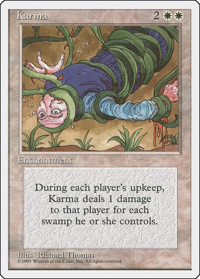 Karma [4ED] - MTG Single