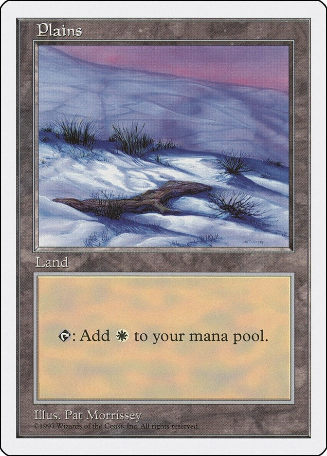 Plains (430) (430) [5ED] - MTG Single
