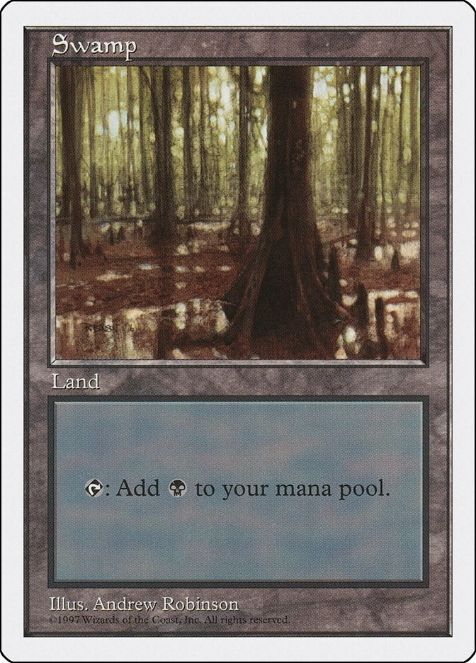 Swamp (439) (439) [5ED] - MTG Single