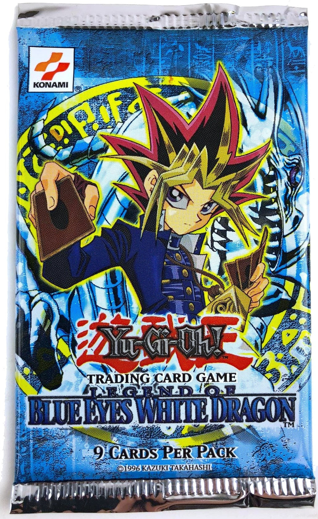 The Legend of Blue-Eyes White Dragon Booster Pack - North American English [Unlimited Edition] (LOB) - YuGiOh Sealed