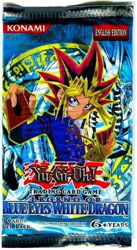 The Legend of Blue-Eyes White Dragon Booster Pack - Worldwide English [Unlimited Edition] (LOB-EN) - YuGiOh Sealed