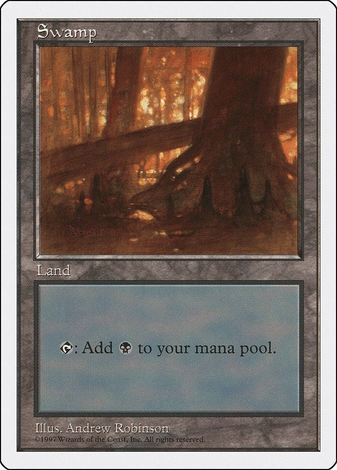 Swamp (440) (440) [5ED] - MTG Single