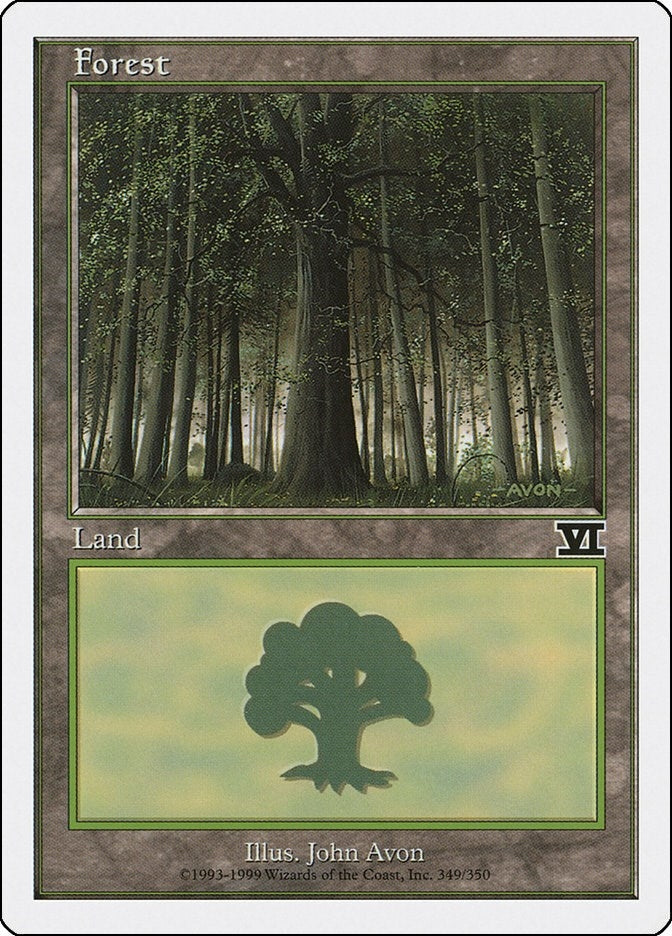 Forest (349) (349) [6ED] - MTG Single