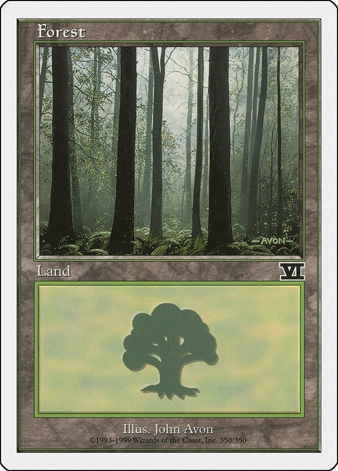 Forest (350) (350) [6ED] - MTG Single