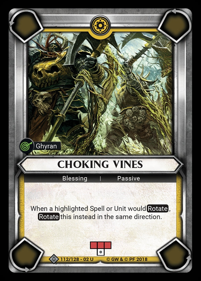 Choking Vines (Unclaimed) (WHAOSCO) - Warhammer Age of Sigmar Champions TCG Single