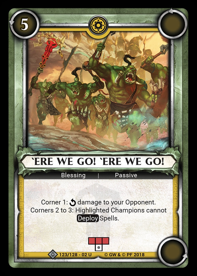 Ere We Go! ’Ere We Go! (Unclaimed) (WHAOSCO) - Warhammer Age of Sigmar Champions TCG Single