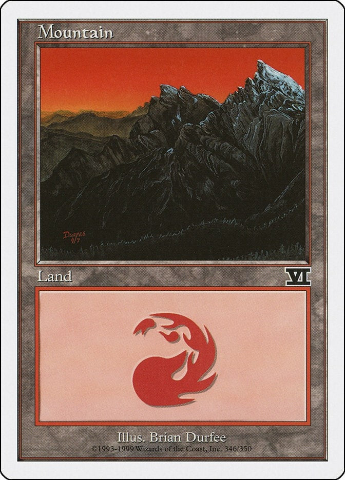 Mountain (346) (346) [6ED] - MTG Single