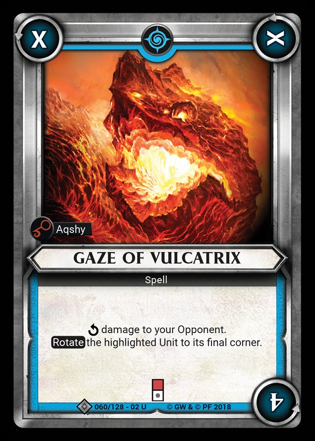 Gaze of Vulcatrix (Unclaimed) (WHAOSCO) - Warhammer Age of Sigmar Champions TCG Single