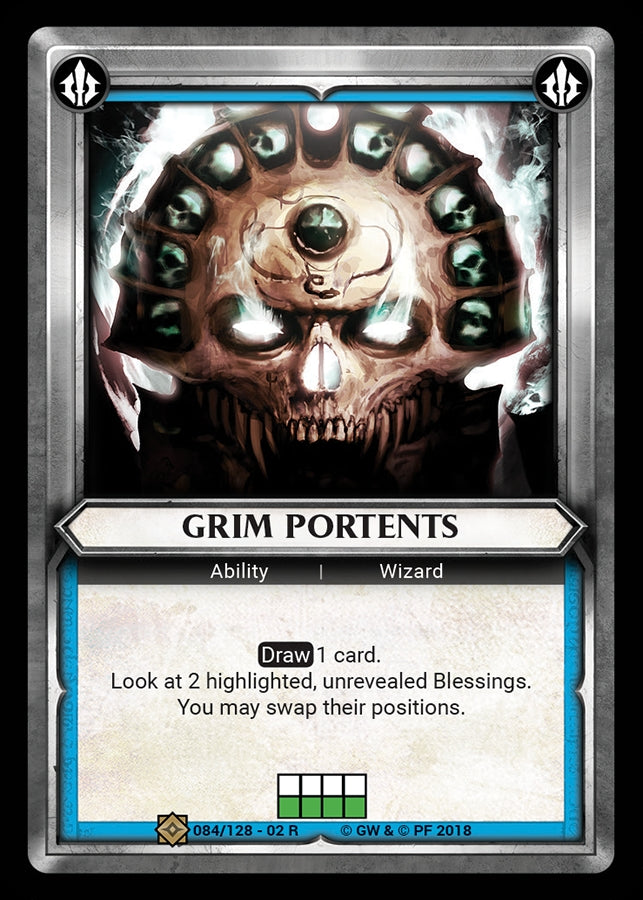 Grim Portents (Unclaimed) (WHAOSCO) - Warhammer Age of Sigmar Champions TCG Single