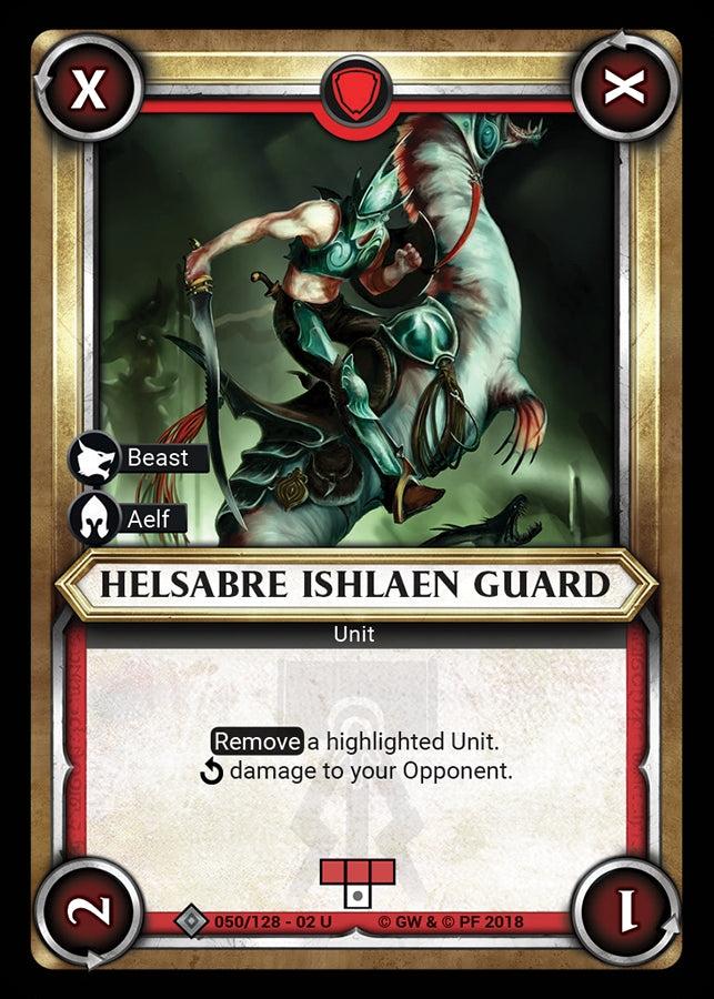 Helsabre Ishlaen Guard (Unclaimed) (WHAOSCO) - Warhammer Age of Sigmar Champions TCG Single