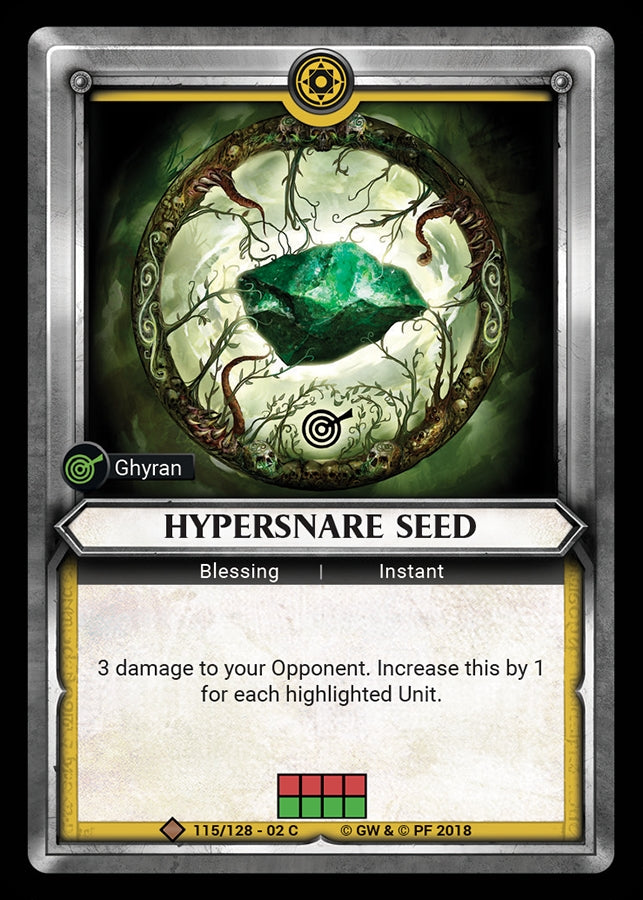 Hypersnare Seed (Unclaimed) (WHAOSCO) - Warhammer Age of Sigmar Champions TCG Single